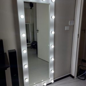 Full length Hollywood style dressing mirror