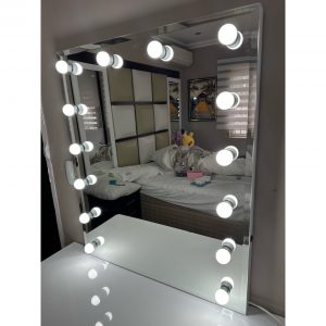 950 X 800 Bevelled Frameless Hollywood mirror