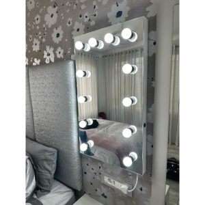 800 X 470 Frameless wall mounted Hollywood mirror